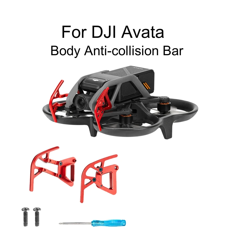 

Для DJI Avata бампер из алюминиевого сплава защита от столкновений для DJI Avata Защита корпуса дрона аксессуары для защиты от столкновений