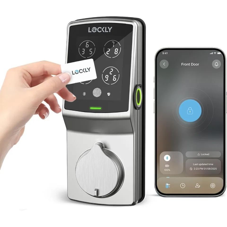 Secure Plus RFID Smart Door Lock with Biometric Access