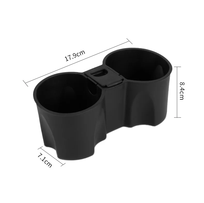 Accessoires pour Tesla Model 3 Model Y 2022 Center Console Water Cup Holder Interior Car Accessories Anti-spill and Anti-shake Cup Slot Holder - - Racext 27