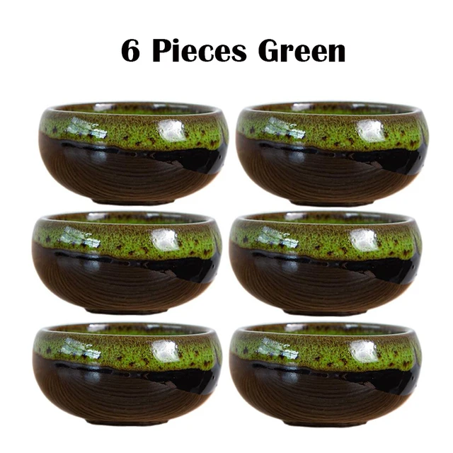 6 Piece green