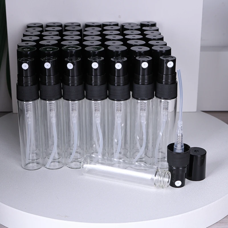 Premium Quality 5ml Glass Spray Bottle - Mini Portable Perfume & Essential Oil Container