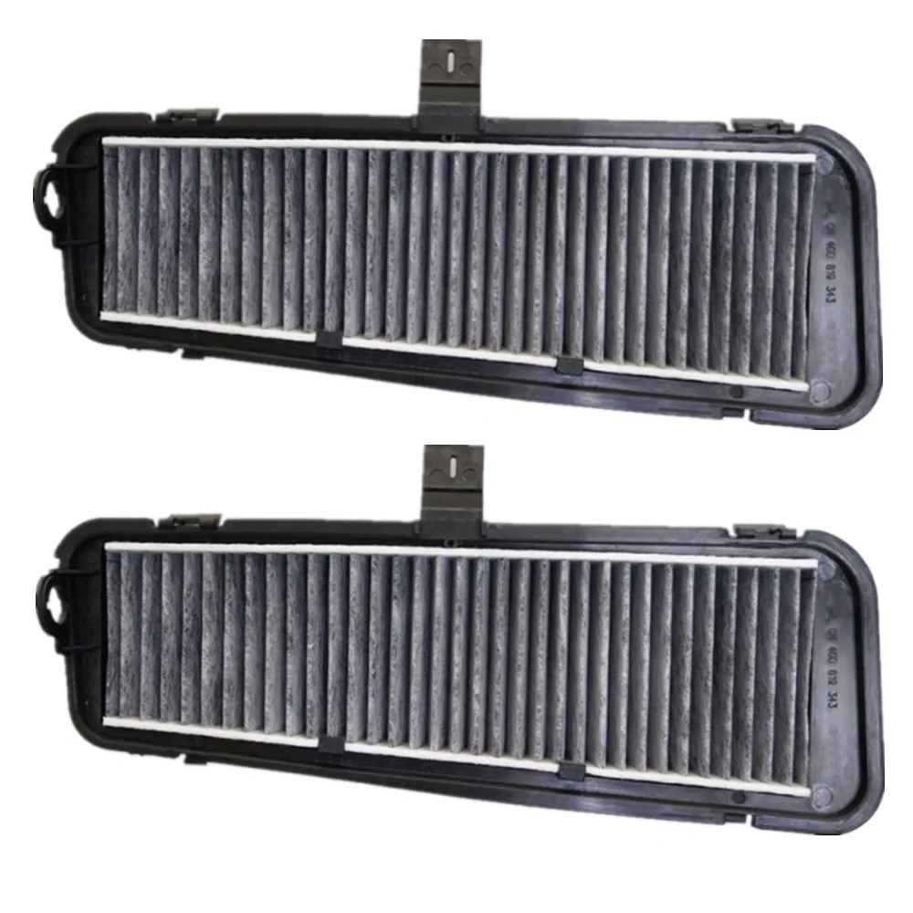 Color : 1 Pcs White Filter JJJJD Cabin Air Filter 2Pcs For Audi A4 B8/Q5 8R/A5 8T 8F S5/External Air Conditioning Filter Core+Alone Grid Oem 