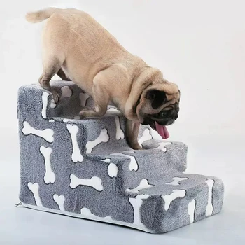 Bone-Shaped Dog Stairs Ramp 1