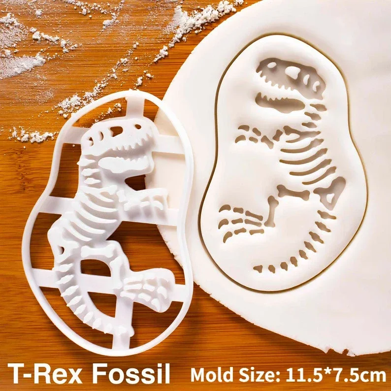 

Dinosaur Cookie Mold Cute and Creative Cat Cookie Silicone Mold Cake Decoration Animal Baking Tool for Children Silicone Molds