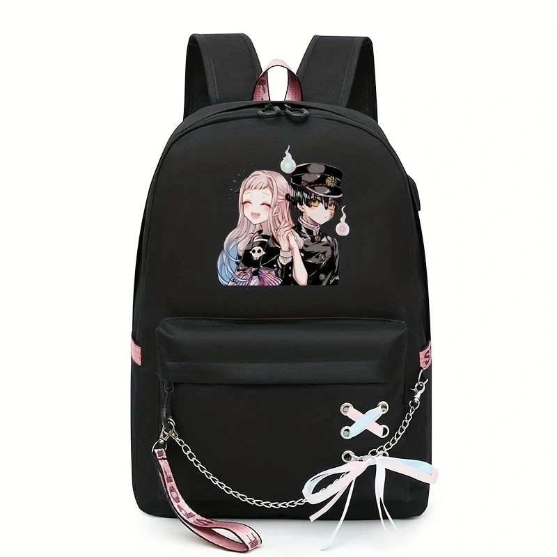 Anime Toilet-Bound Hanako Capacity Backpack Women Men Laptop Backpacks Oxford School Bags Teen College Student laptop backpack school bag