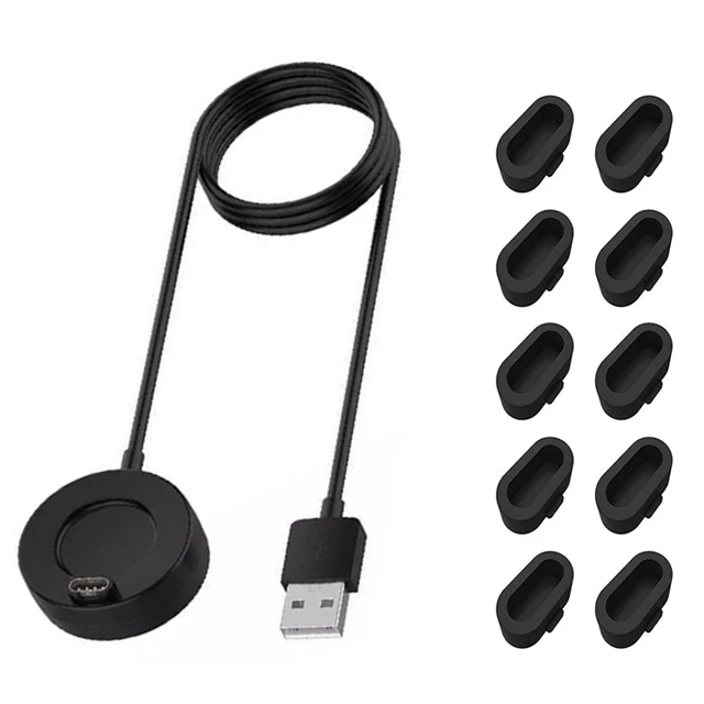 Universal Smart Watch USB Charging Cable - 1M Length for Garmin Fenix Series and More