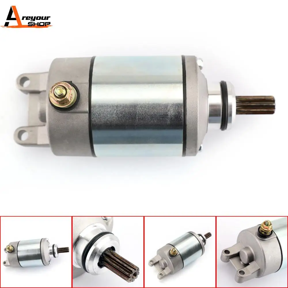Areyourshop Motorcycle Electric Starter Motor Starting 31100-35F00 for Suzuki GSR400 GSR600 2006-2010 GSXR750 Motor Accessories
