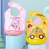 Baby Waterproof Bibs Silicone Feeding Baby Saliva Towel Newborn Cartoon Aprons Baby Bibs Adjustable Feeding Apron Saliva Bandana 1