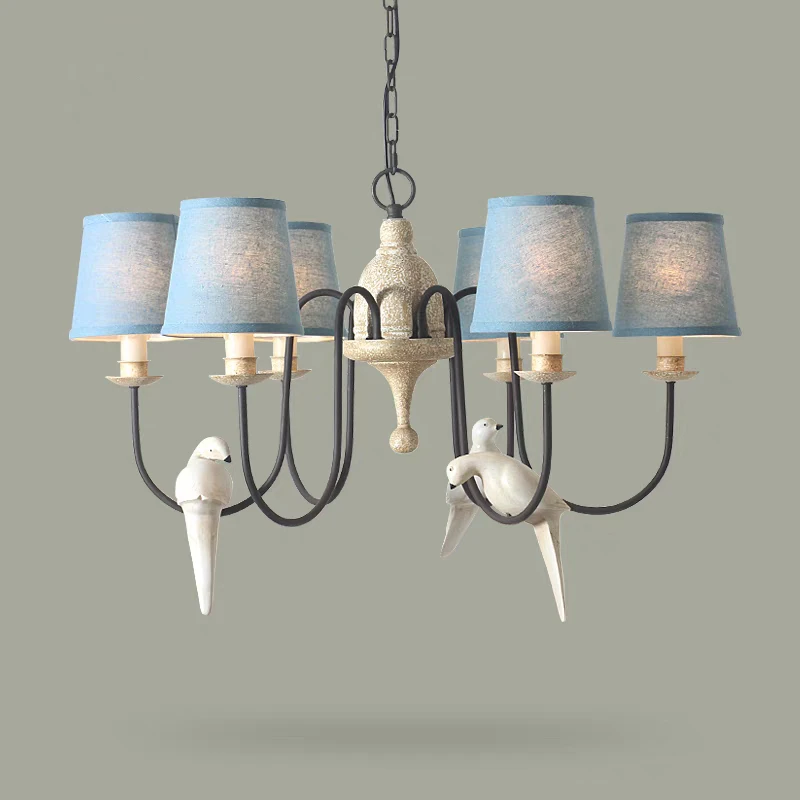 

Nordic Vintage Birds Pendant Lights Bird Design Lamps for Dining Room Restaurant Cafe Hanging Suspension Light Free Shipping