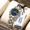 POEDAGAR Luxury Elegant Women Watch Luminous Waterproof Week Date Woman Wristwatch Stainless Steel Quartz Fashion Ladies Watches 1