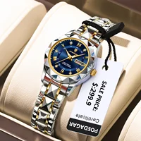 POEDAGAR Luxury Elegant Women Watch Luminous Waterproof Week Date Woman Wristwatch Stainless Steel Quartz Fashion Ladies Watches 1