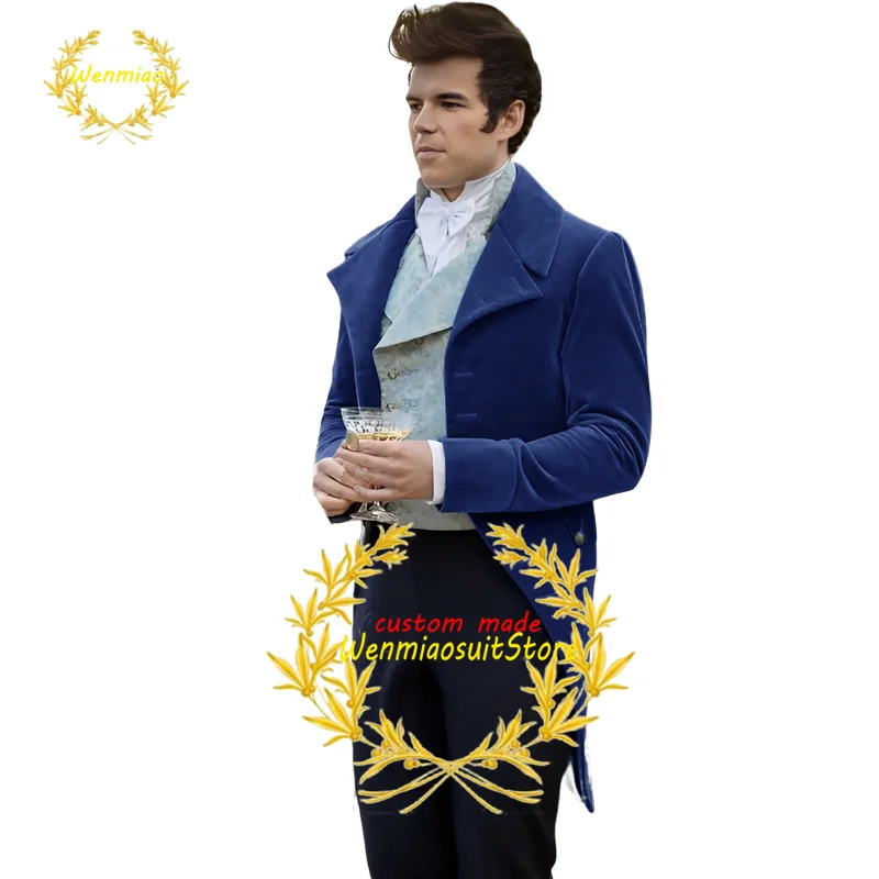 

Men's Velvet Blazer with Long Lapel, Wedding Tuxedo, Formal Party Dresses, Male Fashion Jackets, 2023