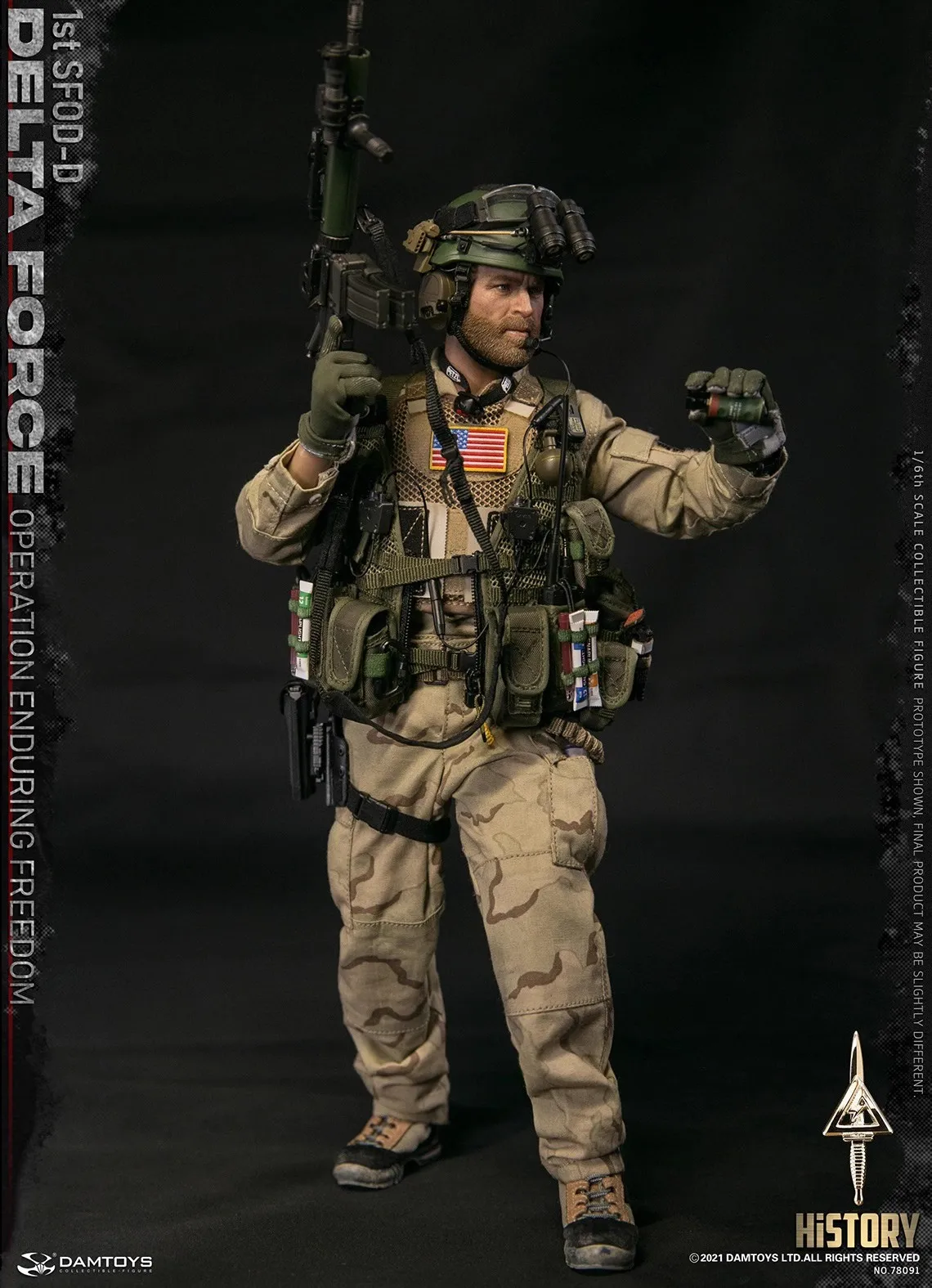 

Экшн-фигурки DAMTOYS DAM 78091, 1/6 дюймов