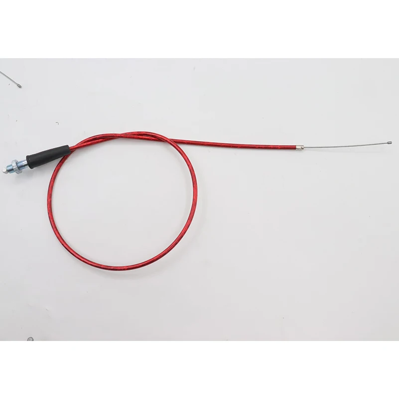 Red Throttle Clutch Cable For Chinese Pit Dirt Motor Bike Motorcycle Xr50 Crf50 Crf70 Klx 110 125 Ssr Ttr Bbr Horizontal Engine