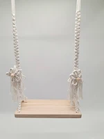 Newborn Photography Props Wooden Swing for Baby New Born Photo Shooting Accessories Infant Studio Photo Posing Backdrop Prop 4