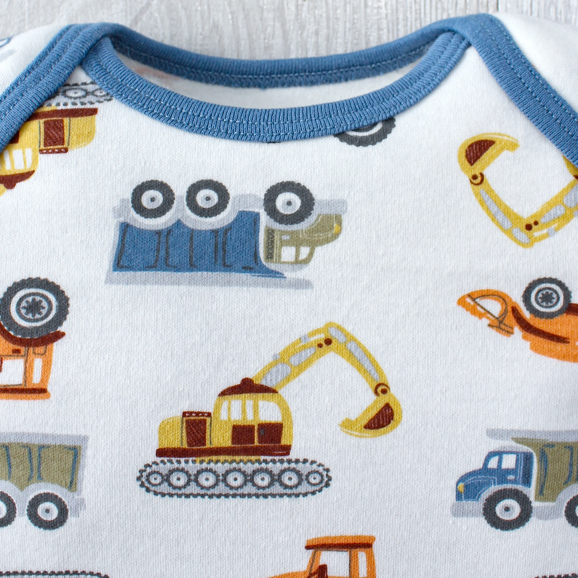 3PCS Baby Boy Summer Bodysuits 5