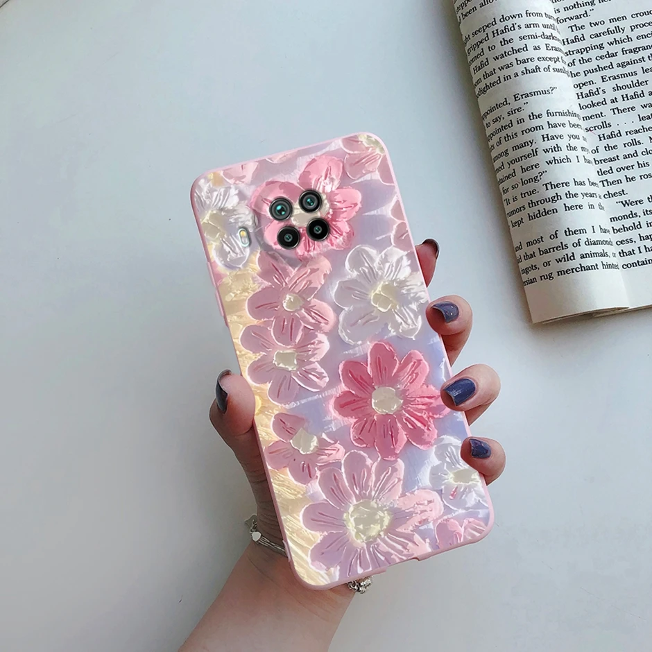 Smile Painted Matte Silicone Soft Shockproof Phone Case for Xiaomi Mi 10T Lite 5G