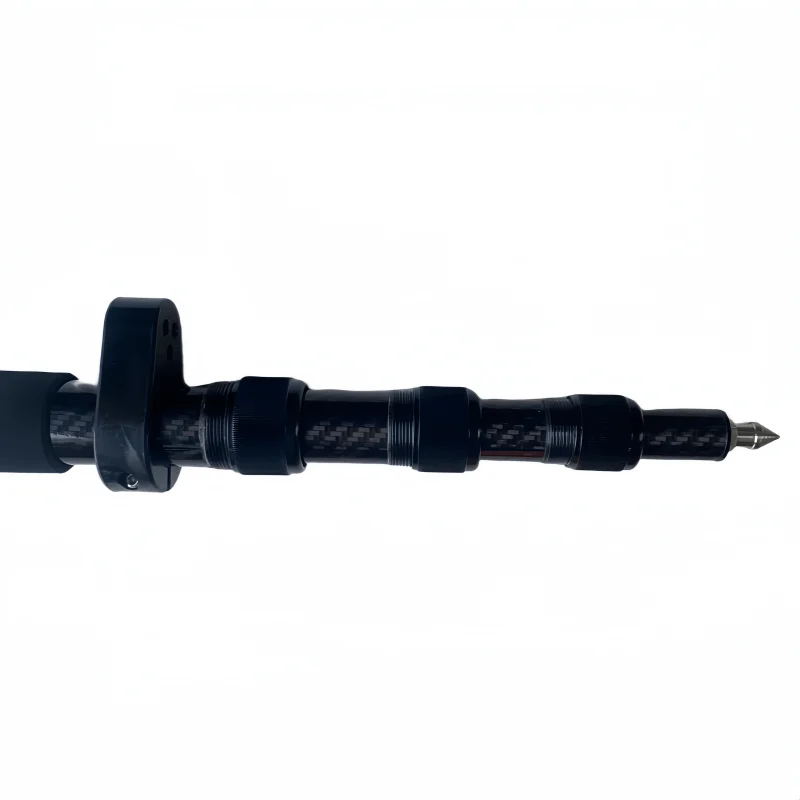 50 TO 150CM TELESCOPIC GNSS GPS RTK CARBON FIBRE CENTERING POLE PORTABLE SURVEYING CENTERING ROD 5/8x11" Thread gnss surveying rod