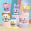Disney Sanrio Building Block Toys Cartoon Characters Stitch, Mario Katie Cat Small Particle Construction Assembly Toys Wholesale 3