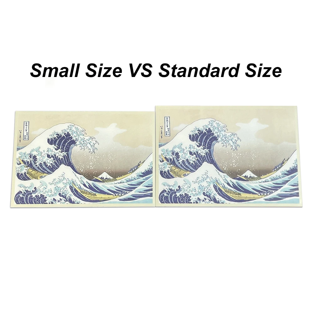 TCG The Great Wave Card Sleeves Japanese Style Card Protector TCG Shield Graphics Top Loader Color Sleeves 60PCS YGO PKM/MGT card protectors sleeves,card sleeves holder,card toploaders