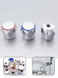 Hot Cold Faucet Tap Handle Knob Universal Replacement Handle 2Pcs/Set Faucet Handle Bathroom Accessories