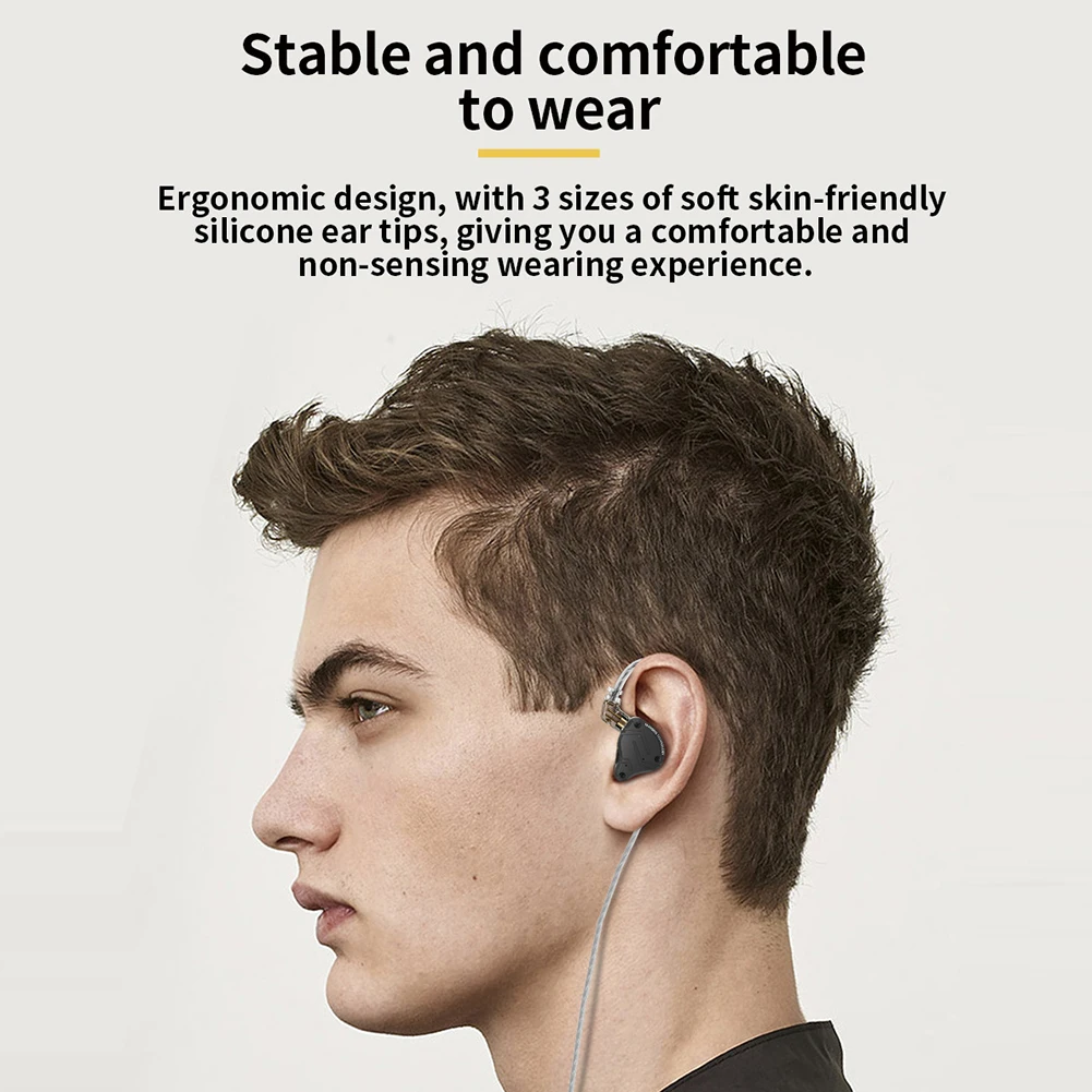 KZ ZS10 PRO X 인이어 헤드폰, 하이파이 베이스 메탈 하이브리드 이어폰, 다이내믹 밸런스드 아마추어 헤드셋, 하이파이 유선 모니터 이어버드