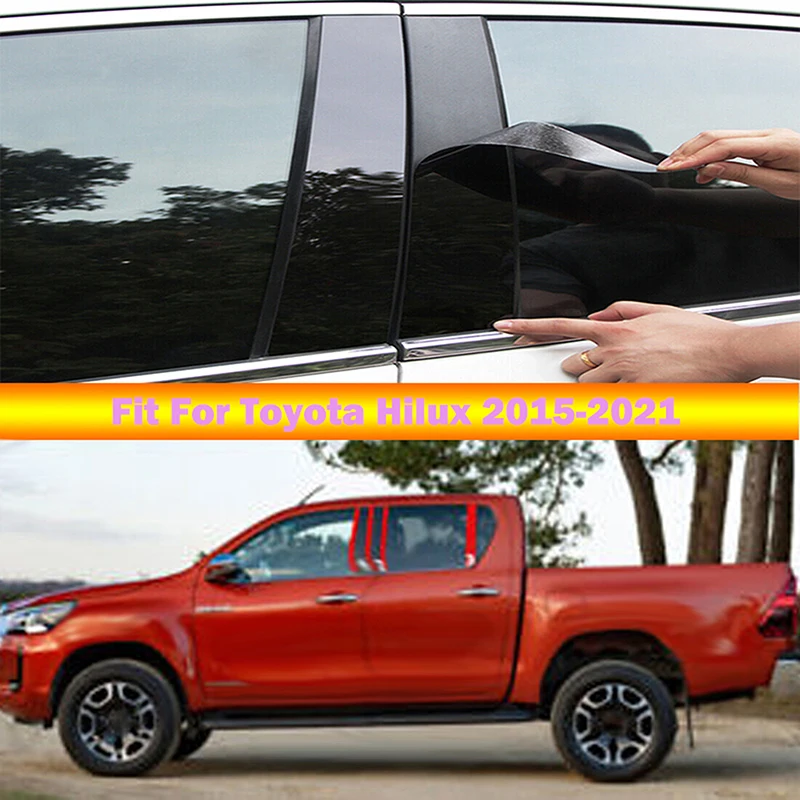    Ʈ ¦ ̵ Ʈ  Į ڵ ƼĿ, Ÿ Hilux 2015-2021 2020 2019 2018 2017 , 6  Ʈ