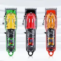 JM-200 Hair Cutter Transparent Sharp 3 Colors Optional Portable Electric Hair Clipper for Adult 2