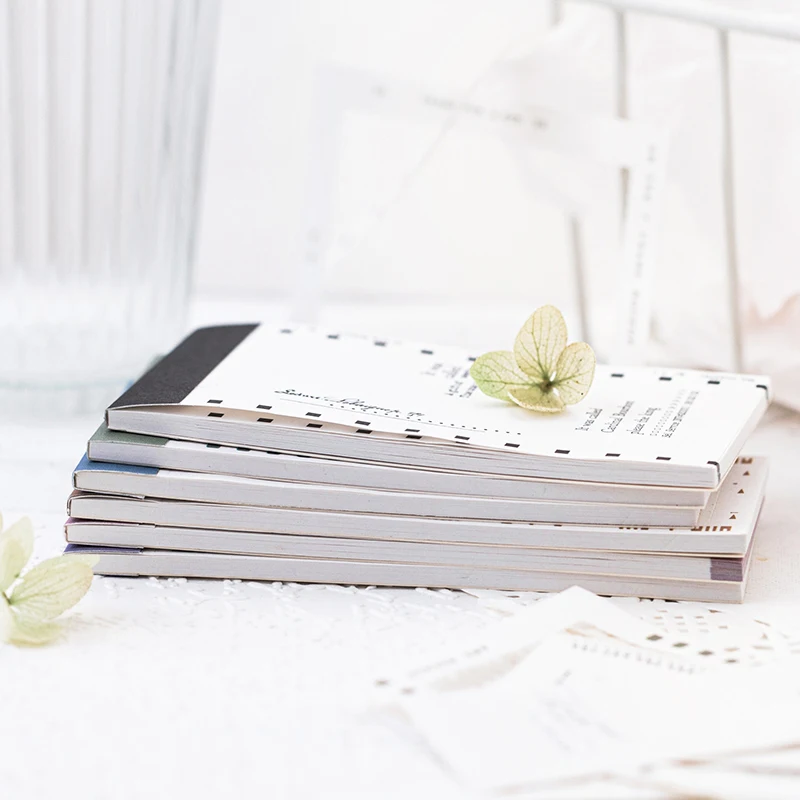Yoofun 30sheets Vintage Film Border Material Paper Collage Art Supplies Stationery Memo Pads Journaling Scrapbooking Memo 2