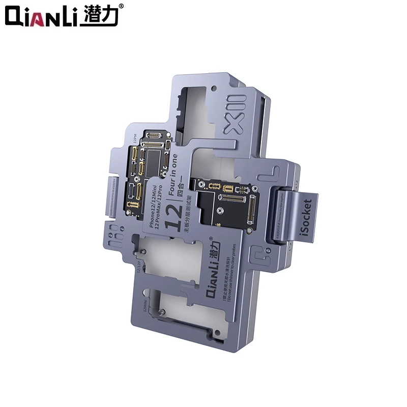 

Qianli iScoket For iPhone X-11/12/13Mini/14 Pro MAX Motherboard Layered Testing Fixture Logic Board Middle Frame Function Tester
