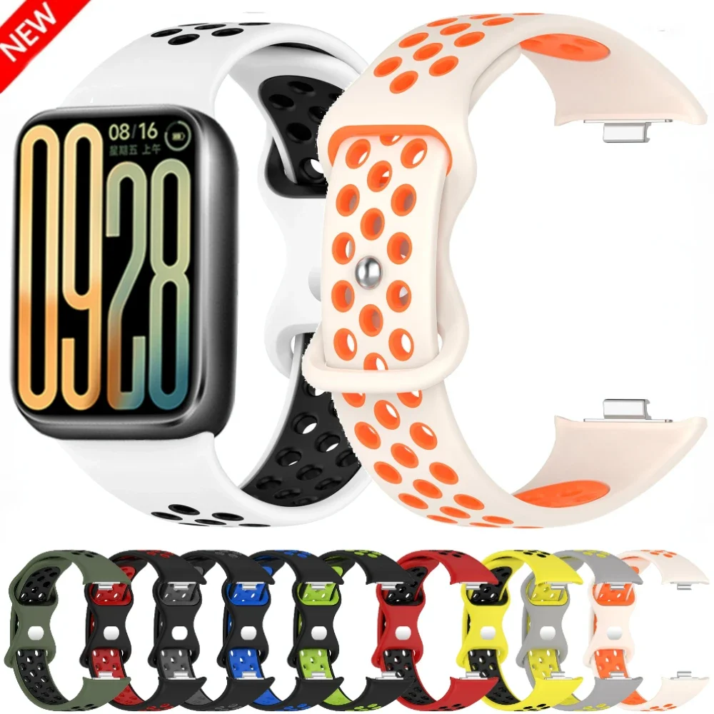 Breathable Silicone Sport Wristband - Original Replaceable Strap