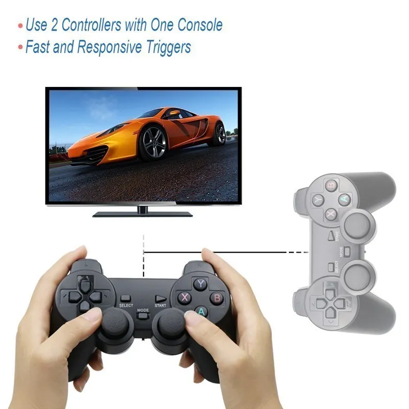 2.4G   е, PS3/TV ڽ/ȵ̵ ȭ PC ̽ƽ  ܼ X   Ʈѷ PS3 ׼