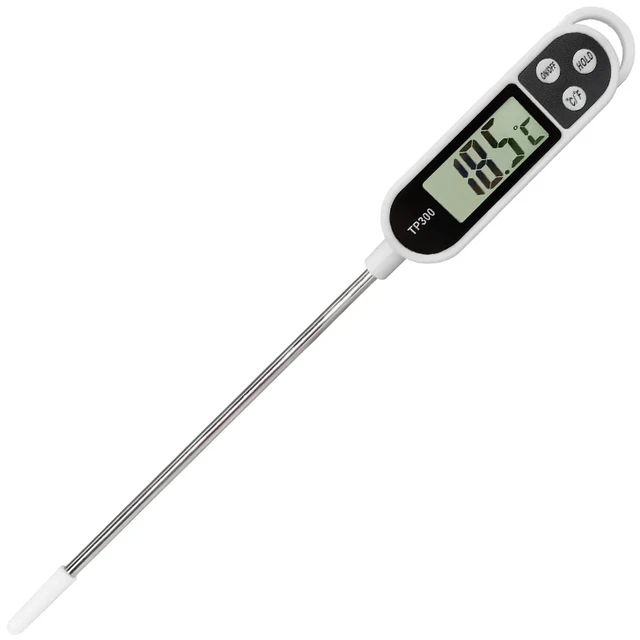 Digital Meat Thermometer Cooking Food Kitchen BBQ Probe Water Milk Oil  Liquid Oven Digital Temperature Sensor Meter Thermometer - AliExpress