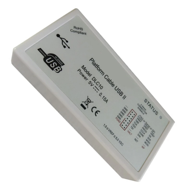 Plataforma Cabo Usb Suporta Todos os Xilinx Dispositivo Jtag Slave-serial e Spi Download Depurador Programador para Cpld Fpga Dlc10 - Imagem 2