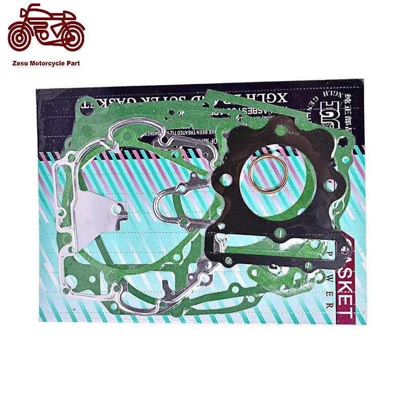 Полный комплект головки цилиндра двигателя мотоцикла полный капитальный ремонт комплект прокладок для Honda XR250 XR250L CBX250S XL250R XLR250R CBX250 XL250