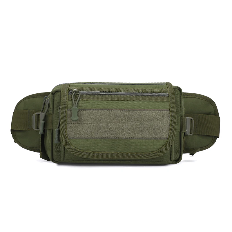 Men's tactical waist bag - adjustable waist hip multi compartment belt bag, suitable for hiking, outdoor exploration, hiking equ