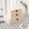 Wooden Storage Box Jewelry Box S M L Multifunction Desktop Pine Wood Storage Case Decoration Wooden Hinged Craft DIY Gift-Boxes 2