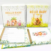 Bview Art 100 sheets Baby Growth Memory Book Set - Pregnancy to Toddler Journal with DIY Scrapbook Pages for New Parents 2