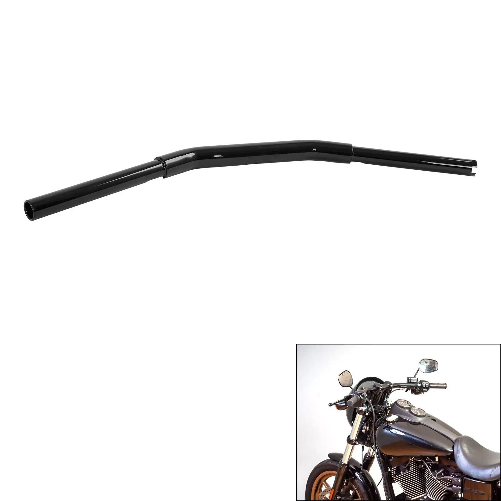 

1-1/4" Zero Drag Handlebar Bar For Harley Softail Dyna TBW Motorcycle
