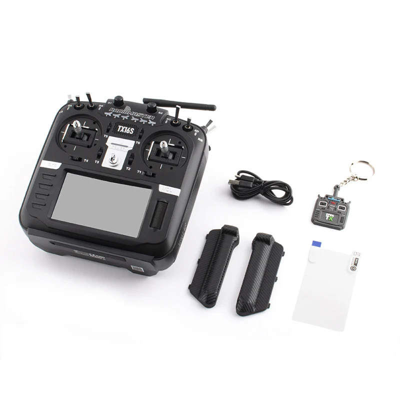 RadioMaster TX16S Mark II V4.0 Подвес для зала 4IN1 Радиоконтроллер ELRS Поддержка EdgeTX/OpenTX и EdgeTX Встроенный прозрачный динамик thumbnail 4