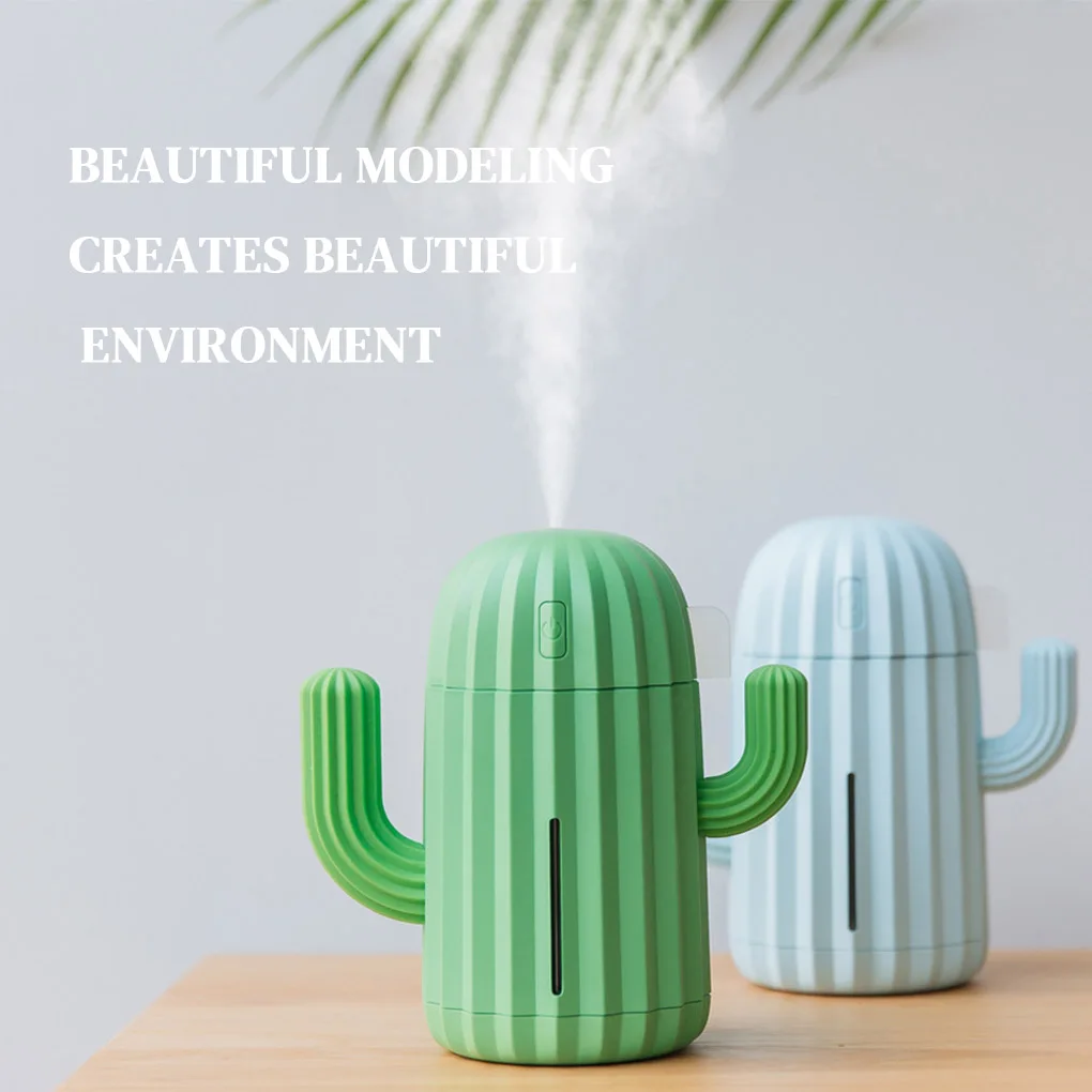 Cactus Humidifier Diffuser Compact Space-saving Portable And Easy To Aroma Humidifier Air Humidifier