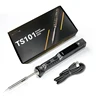 Original TS101 Soldering Iron Electric 65W LCD Temperature Adjustable Programming New TS100 Soldering Iron Upgrade 1