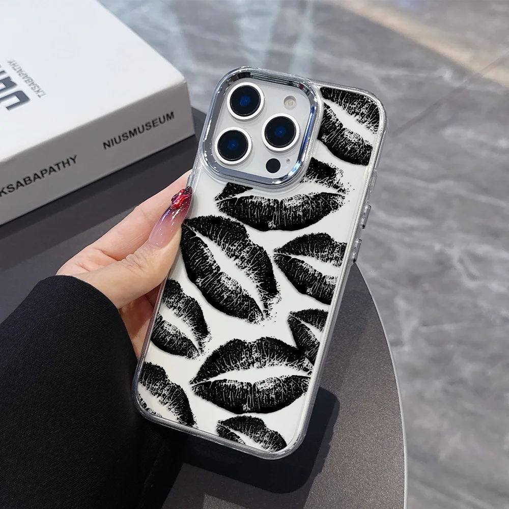 Y2K Sexy Lips Fashion Soft Phone Case Cover
