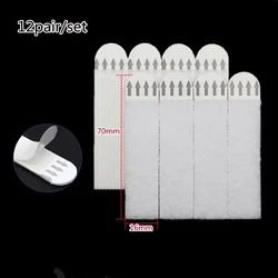 Punch-Free Self-Adhesive Wall Mounting Strips (16x70mm)