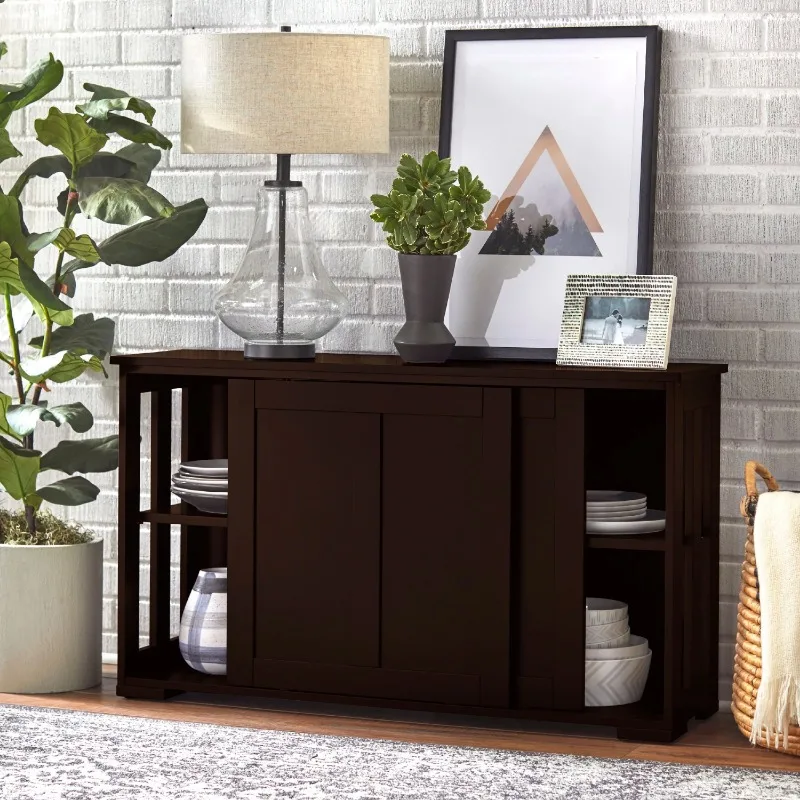 

Pacific Stackable Cabinet Kitchen Cabinets （Espresso/White）optional