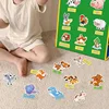 Storytelling Felt Board Montessori Didactic Material DIY Story Creative Activities Animal Cognition Kindergarten Education Tool 4