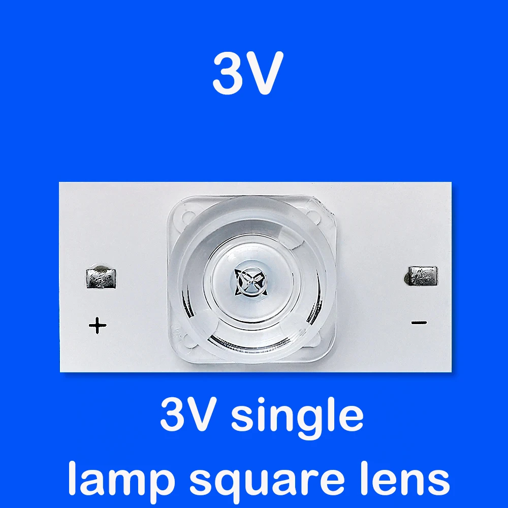 광학 렌즈 필터가 있는 3V 6V SMD 램프 비드, 32-65인치 LED TV 수리에 적합, 열 접착제, 2m 케이블 수리 부품 포함