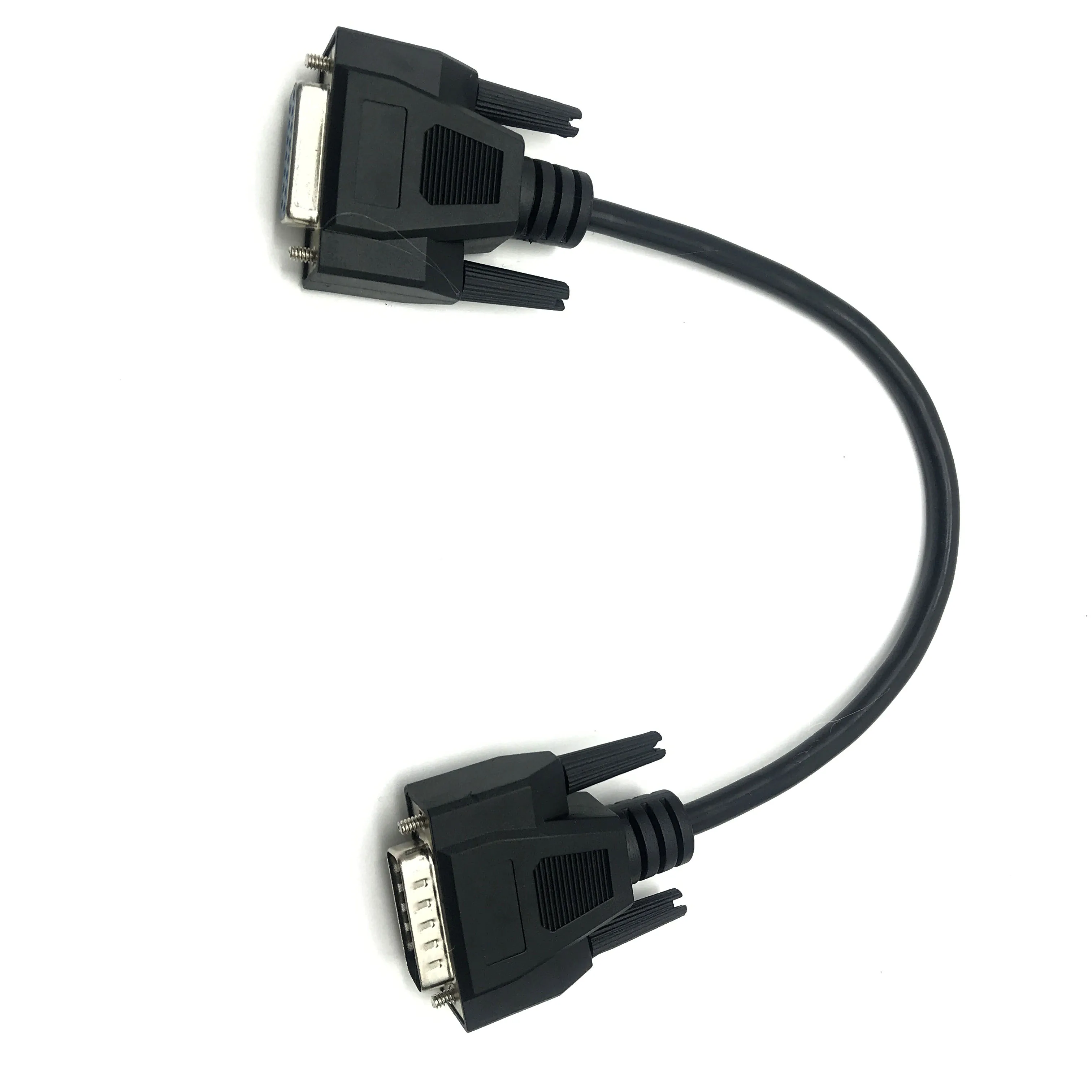 Cabo Especial Feito sob Encomenda Db15 Duas Linhas de Fio Todo o Fio de Cobre com Blindagem Medidor de pé Db15 Macho para Macho a Extensão Fêmea - Imagem 3