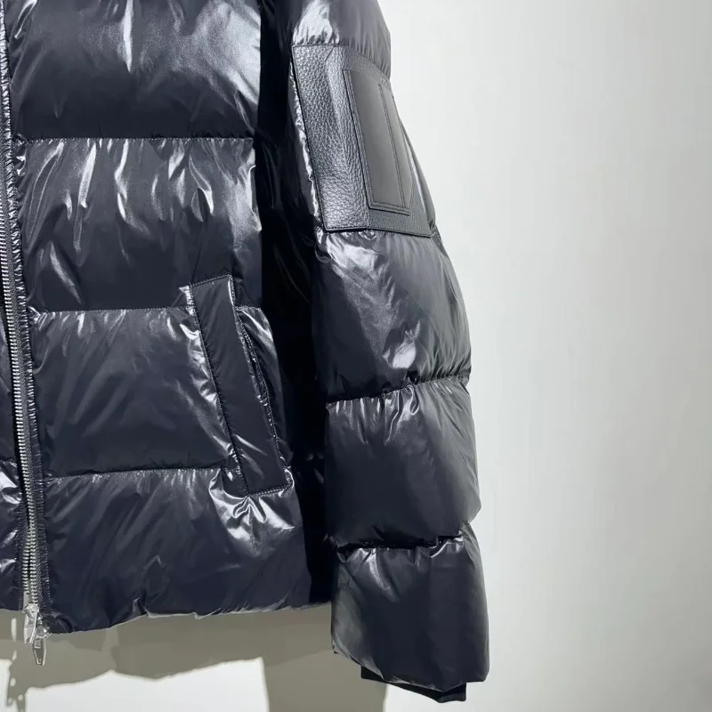 Top Quality 1:1 JU Vintage Double Layered Detachable DownJacket Coat Windbreaker Techwear Traf Y2K Streetwear Men\'s Clothing