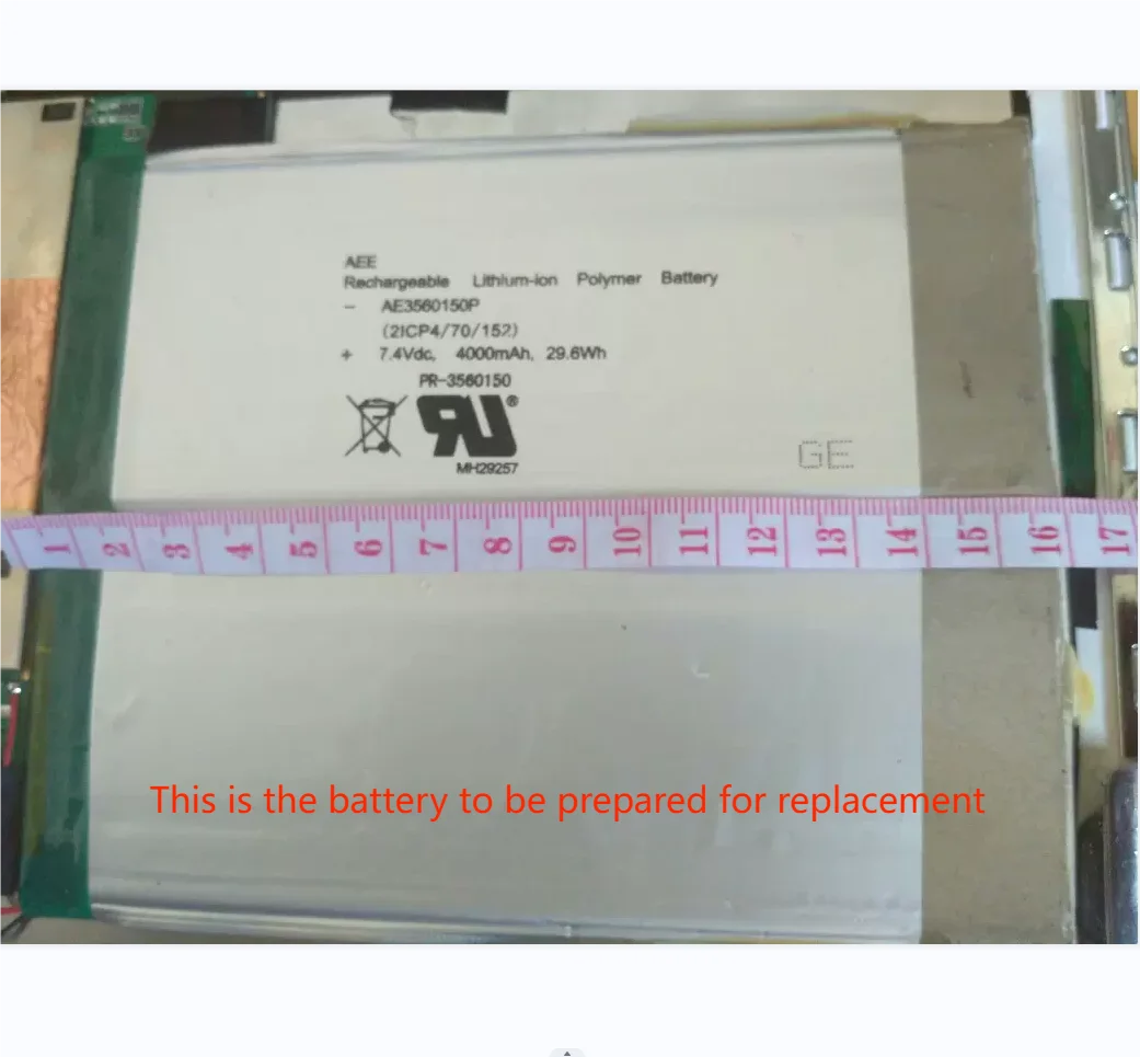 

for ENGLISHPAD M907 Laptop Notebook Tablet PC Battery Rechargeable Li polymer Batteries 7.4V 4000mAh